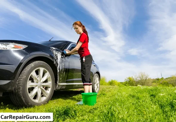 Spring Cleaning Car
