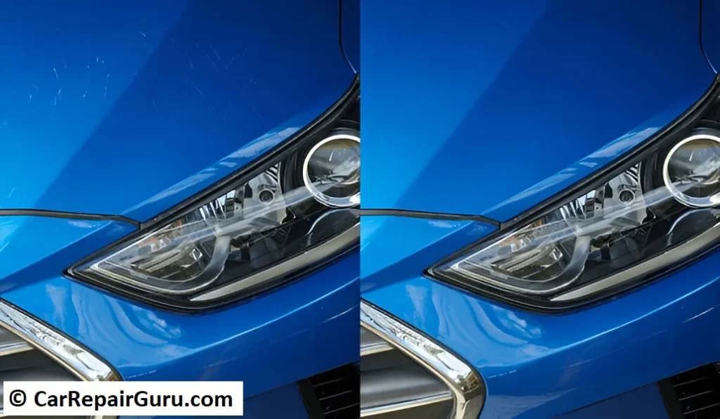 removing car paint scratches