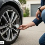 Check car tire pressure