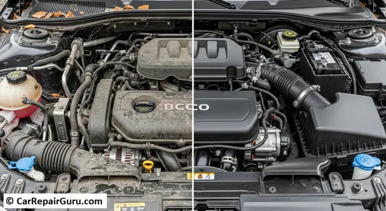 cleaning engine bay tips
