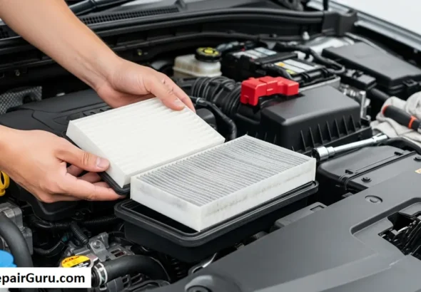replace car air filter