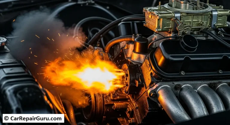 Engine Backfiring