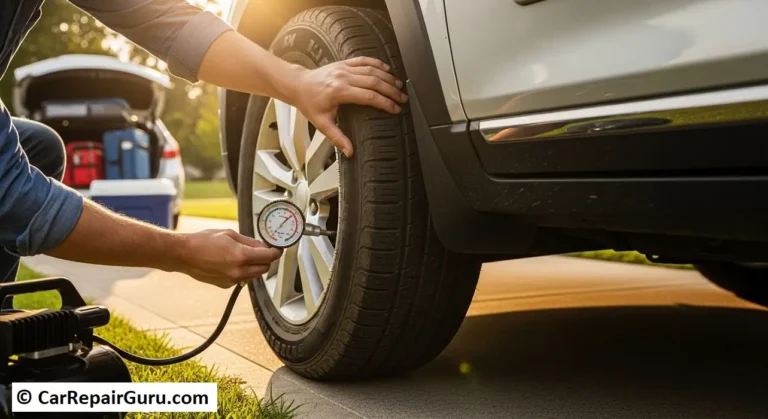 car safety checks road trip