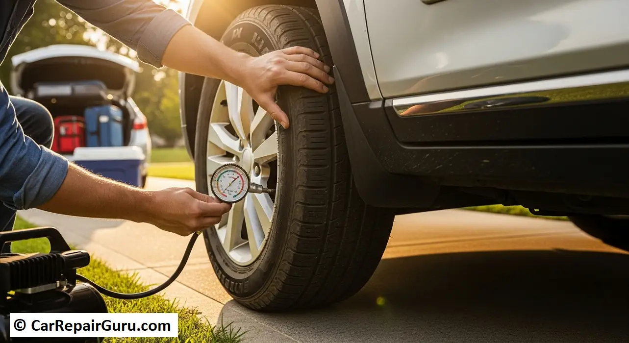 car safety checks road trip