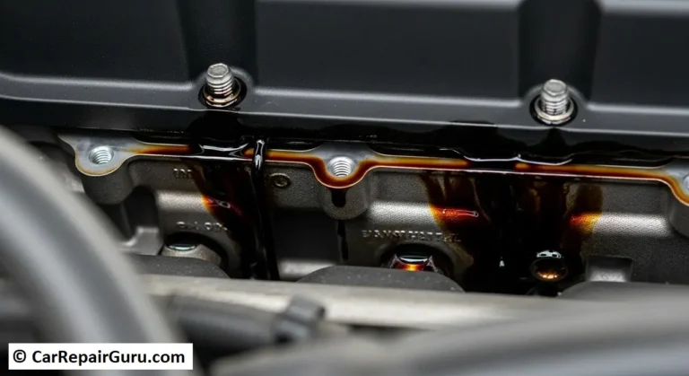 fixing engine oil leak