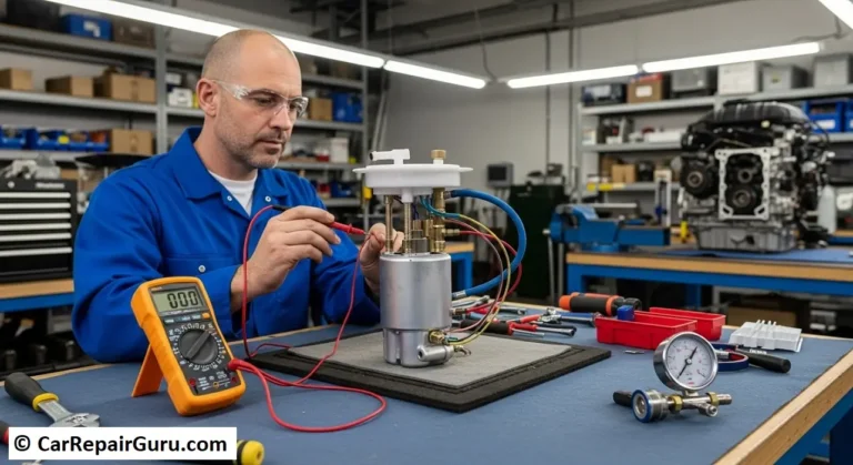 test fuel pump