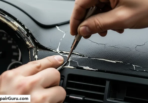 repairing dashboard cracks