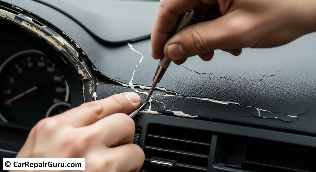 repairing dashboard cracks