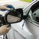 replace broken car side mirror