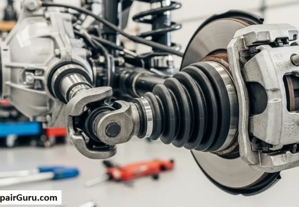 replace car drive axle