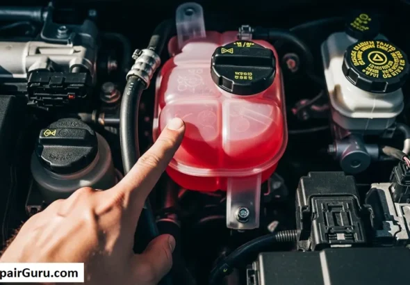 Checking Steering Fluid