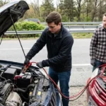 jump start car battery