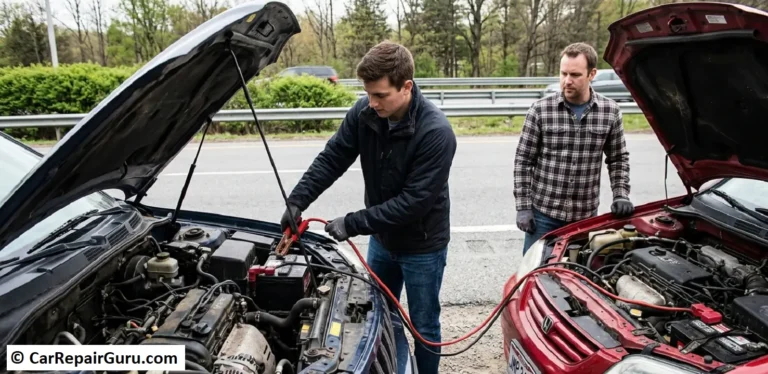 jump start car battery