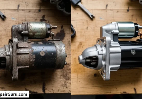 Car Starter Motor Replacement