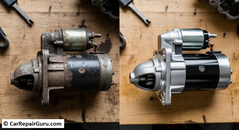 Car Starter Motor Replacement