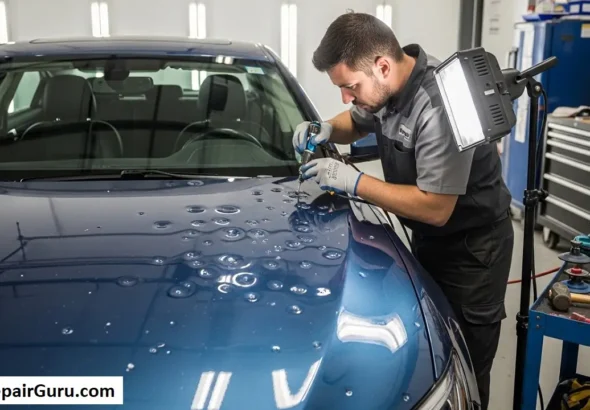 repair hail damage car