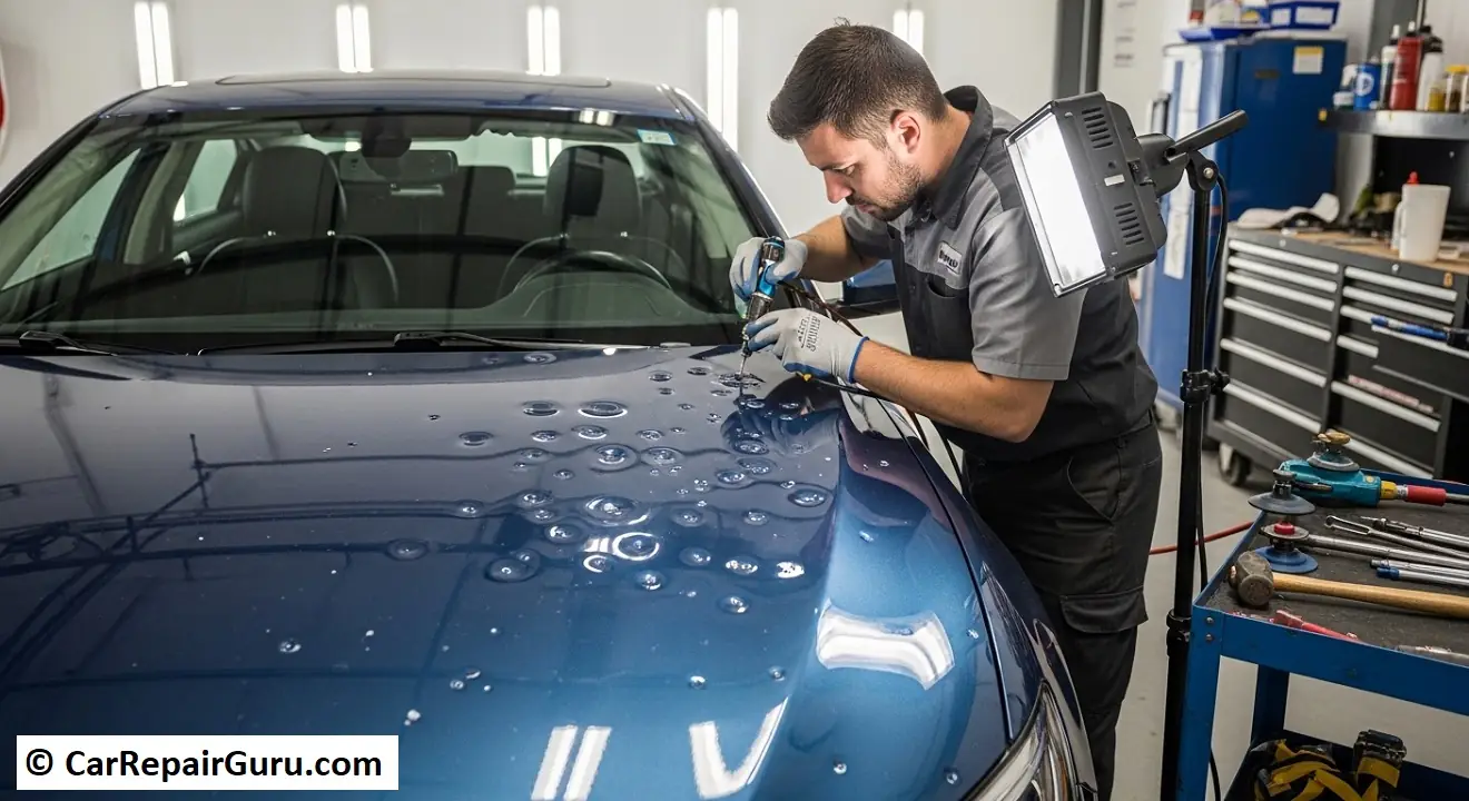 repair hail damage car