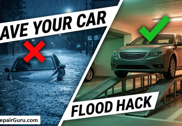 avoiding flood damage car