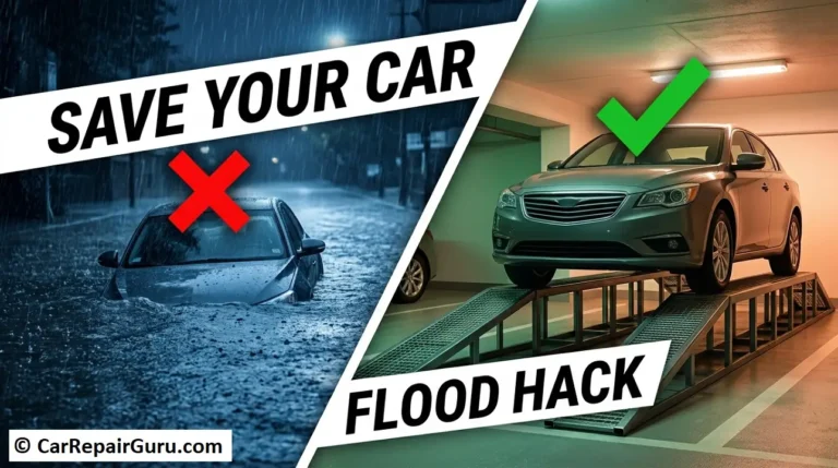 avoiding flood damage car