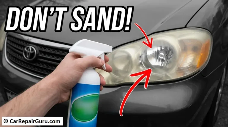 restoring faded headlights tips