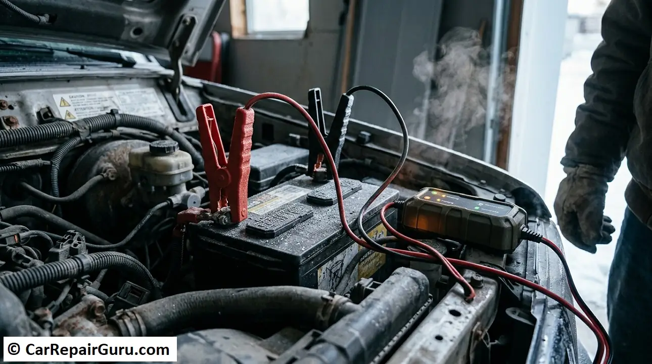car battery maintenance in winter