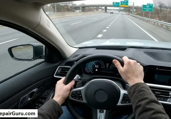 car pulling to one side