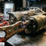 fixing faulty starter motor